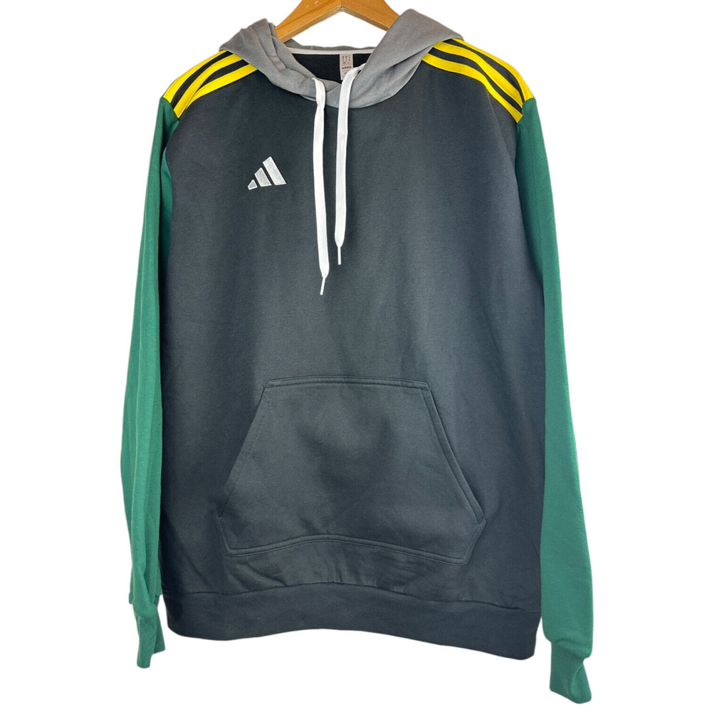 NWT Adidas Entrada 22 Hoody Colorblock Sweatshirt Pullover Hoodie Rare SAMPLE - Picture 9 of 10